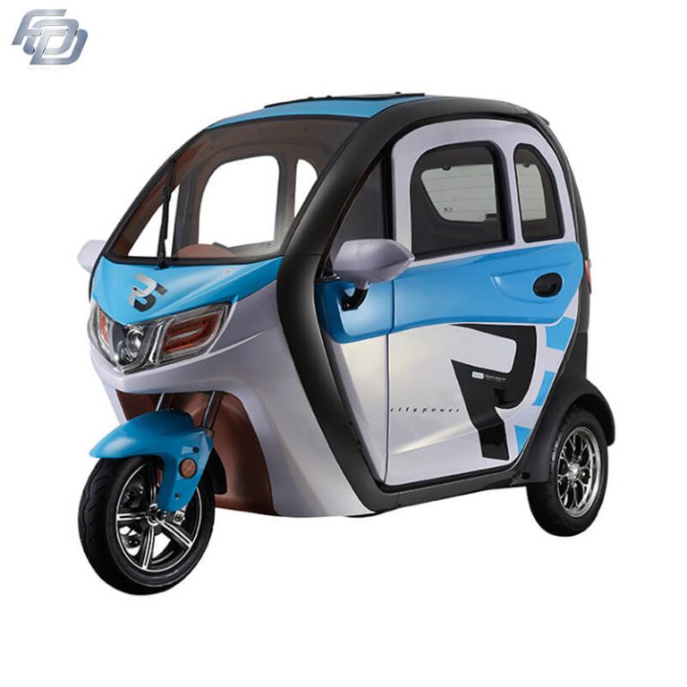 1200W 3 wheel mobility scooter Enclosed E Trike Electric Tricycle for adult