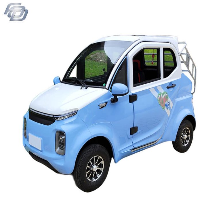 small electric vehicle Four Wheel Electric Car with Trunk
