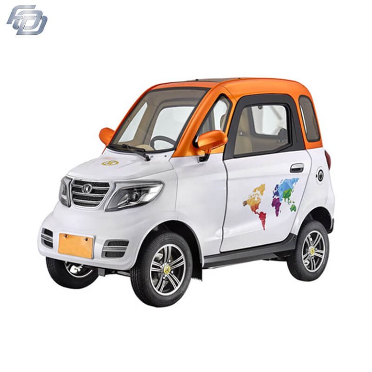 made in China 1200W adult enclosed mini 4 wheels electric car