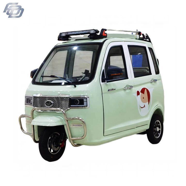 5 door 3 seat 1000w Electric Handicapped Tricycle Three Wheel Disabled Car