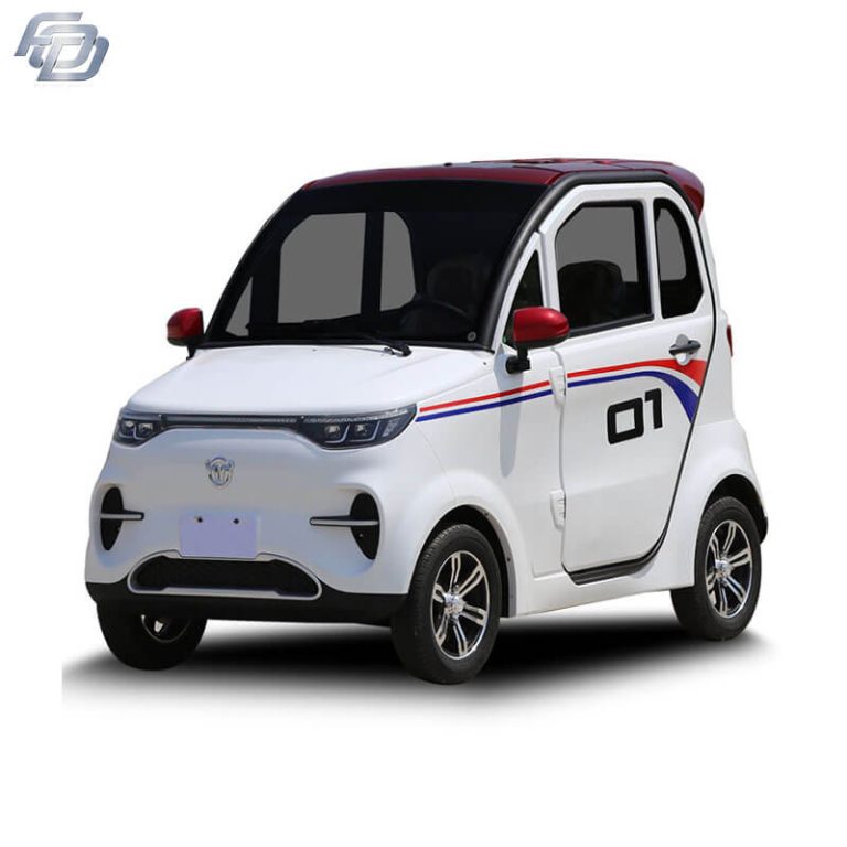 Senior citizen four-wheeled electric vehicle 4-seat mini electric