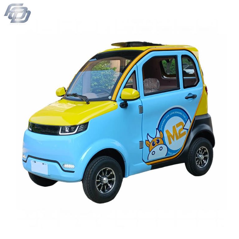 Manufacturer factory selling electric car 1200W adult household four-wheeler EV car
