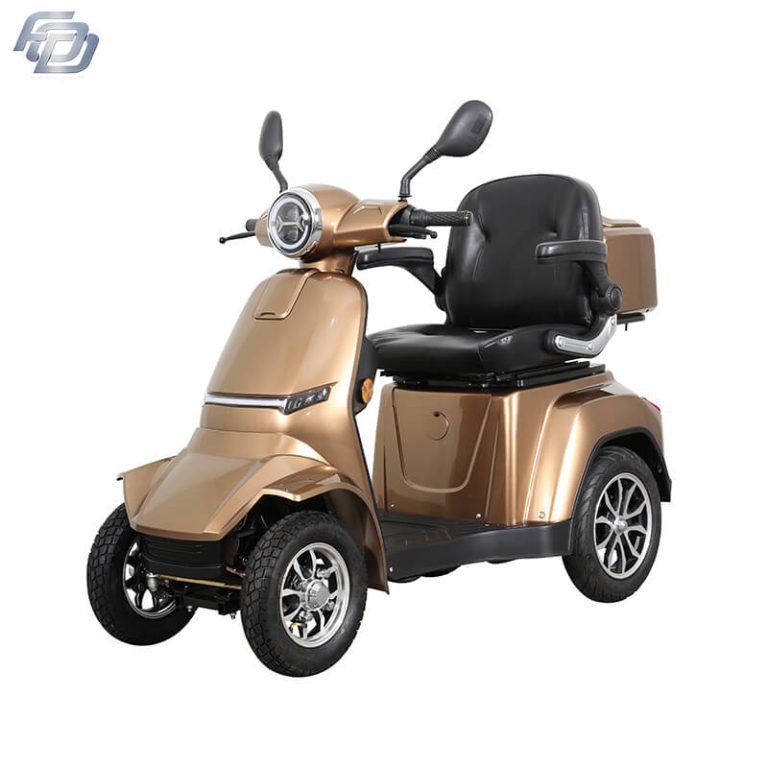 EEC 4 wheel handicapped adult electric mobility scooter with 1000 watt motor