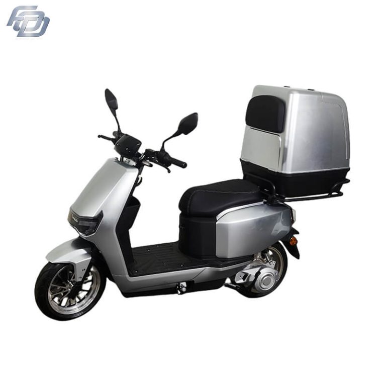 Factory wholesale electric delivery scooter 2000W electric motorcycle scooter with cargo Delivery box