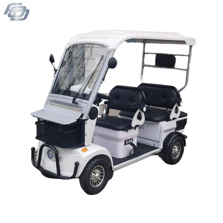 Factory Manufacturer High quality 60V1200W 4 seats mobility scooter Mini Electric Golf Carts