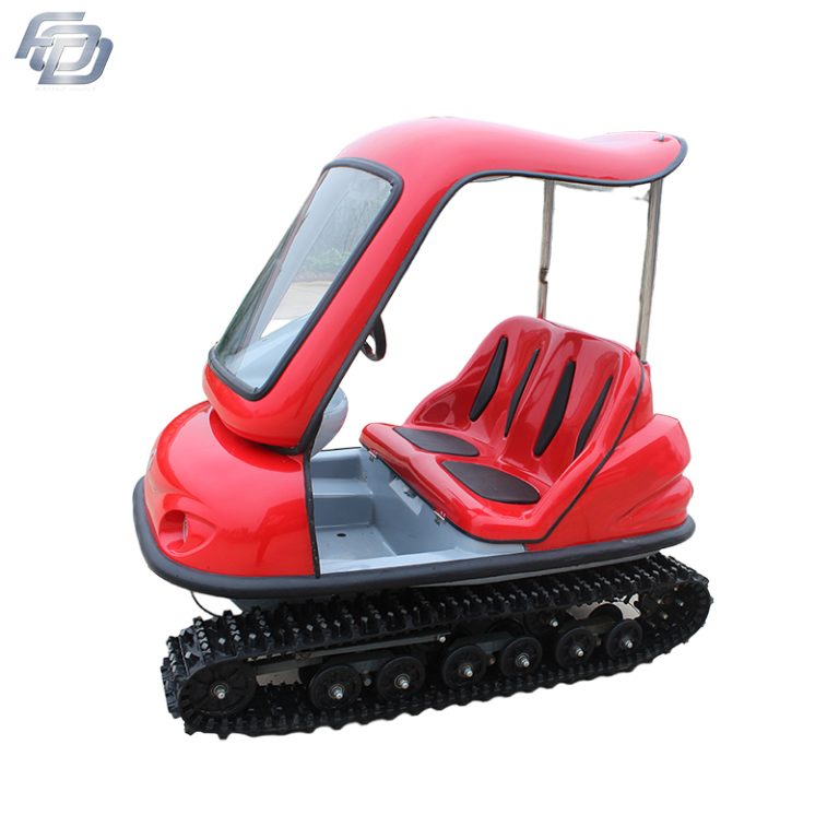 Max 7 Km/H Electric Tour Bus , 24 V Steering Wheel Electric Tourist Vehicles
