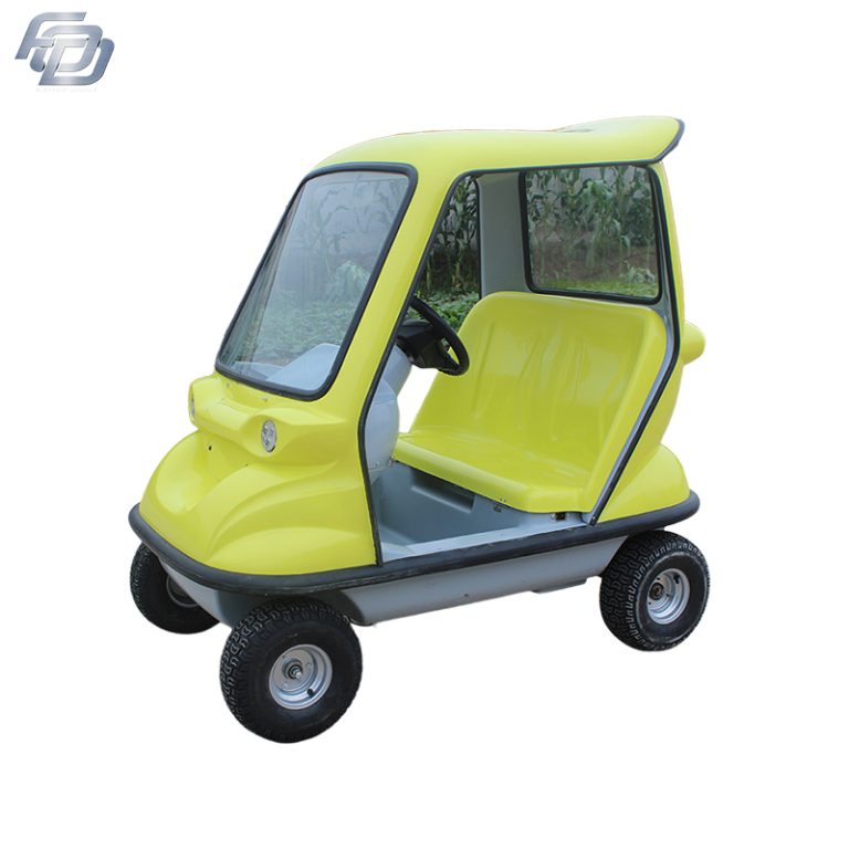 24 V 350 W Electric Sightseeing Car 200 Kg Loading High Strength Brushless DC Motor