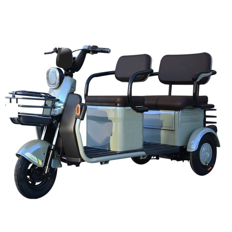 3 seats Electric Ttricycles Electric trike 3 Wheels mobility scooter for adult